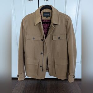 Banana Republic Tan Lightweight Coat Jacket